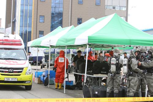 속초해경 해상화학사고 대응 합동훈련 실시 7