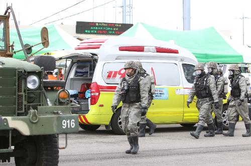 속초해경 해상화학사고 대응 합동훈련 실시 6