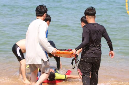 속초해수욕장 유관기관 합동훈련 5
