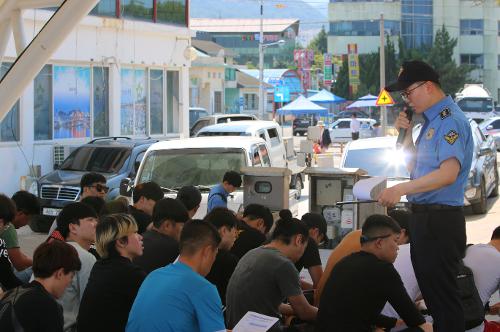 속초해수욕장 유관기관 합동훈련 2