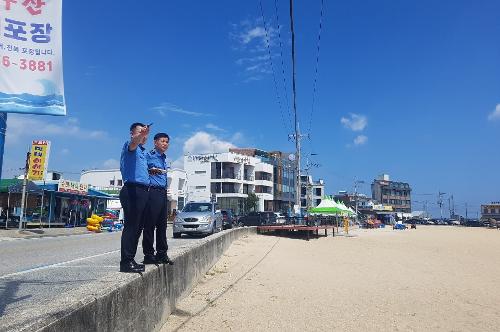 속초해경서장 여름철 해수욕장 안전관리 현장점검 5