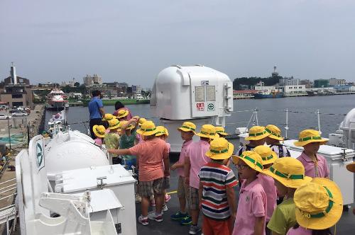 속초해경 어린이집 함점견학 2