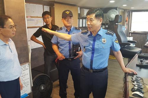속초해경 추석연휴 대비 유선 현장점검 실시 1