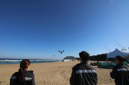 속초해경, 해양재난대응 드론팀 본격 운영 8