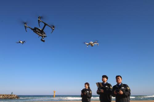 속초해경, 해양재난대응 드론팀 본격 운영 6