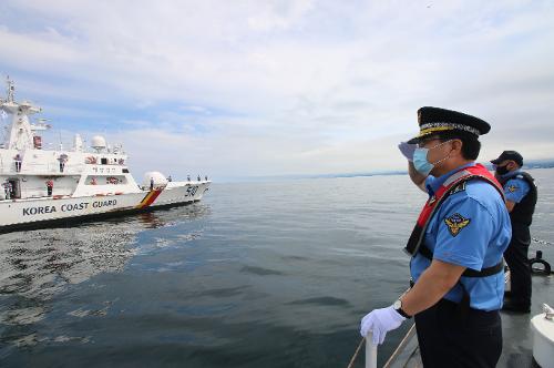 속초해양경찰서장, 동해 최북단 접경해역 치안현장 점검 2