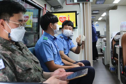 (0608)속초해경, 작년에 이어 올해도 『사랑의 헌혈』행사 5