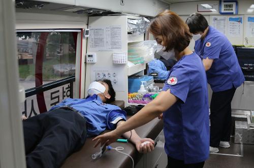 (0608)속초해경, 작년에 이어 올해도 『사랑의 헌혈』행사 3
