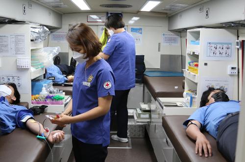 (0608)속초해경, 작년에 이어 올해도 『사랑의 헌혈』행사 4