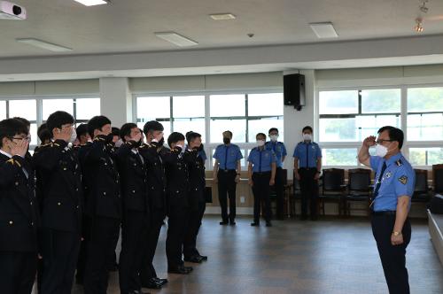 (0712)보직자 신고 및 신임순경 임용식 3