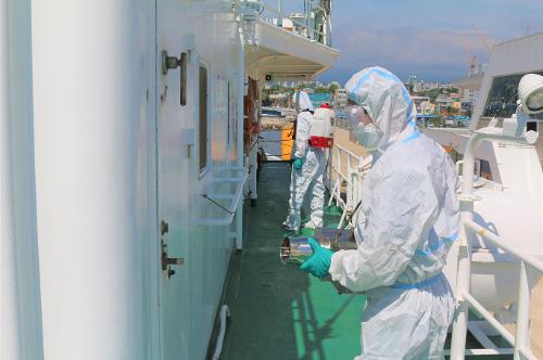 (0729)경비함정 코로나19 방역 이상무!! 3