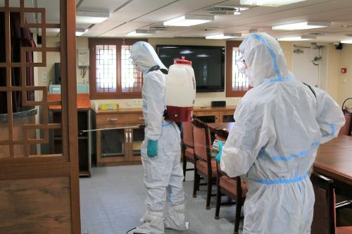 (0729)경비함정 코로나19 방역 이상무!! 2