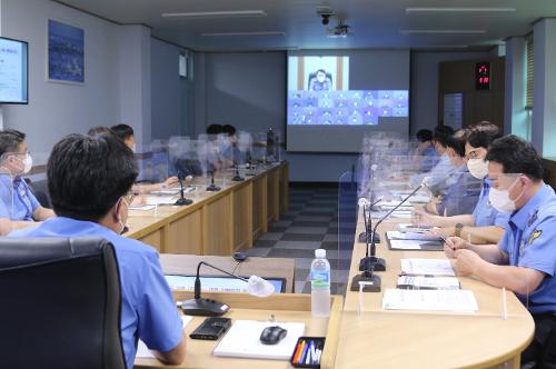 (0905) 태풍 제11호 힌남노 북상 대비 대응태세 점검 회의