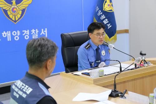 (0512) 속초해양경찰서-53여단-국민드론수색대 소통간담회 사진3