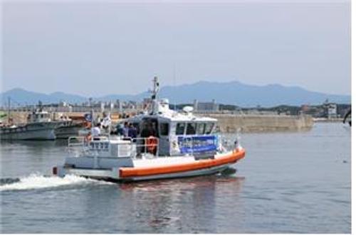 주문진파출소 신형 연안구조정 취역식 1