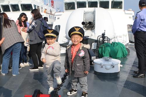속초유치원 해양경찰서 경비함정 견학~ 3
