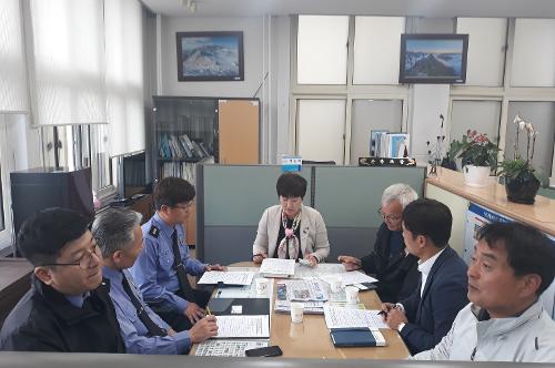 속초해경 지방자치단체와의 해수욕장 실무자 정책간담회 실시 2