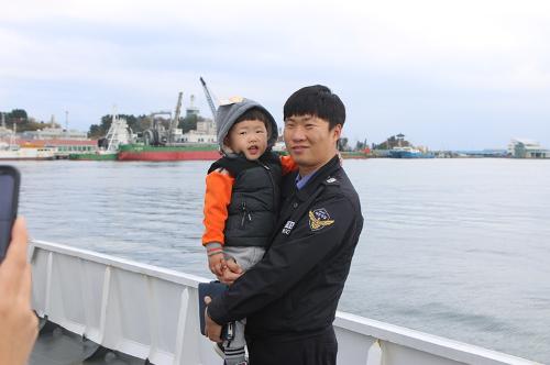 경비함정 어린이집 견학~ 4