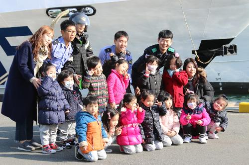 어린이집 경비함정 견학(feat. 햇살마루) 20