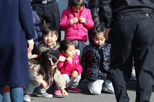 어린이집 경비함정 견학(feat. 햇살마루) 19