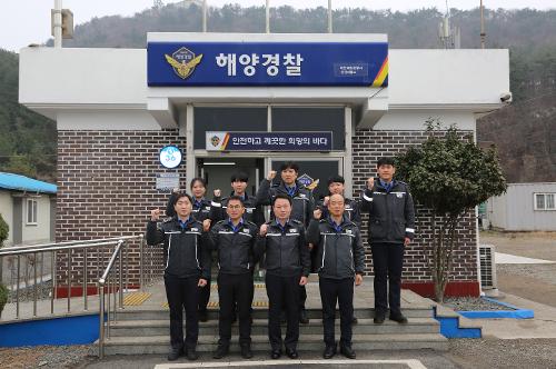 2024.1.2. 임재수 태안해양경찰서장 최일선 치안현장 점검 사진1