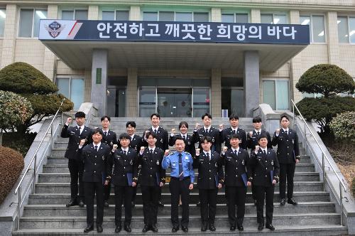 2024.1.2. 태안해경, 제247기 신임 경찰 전입신고식 개최 사진1