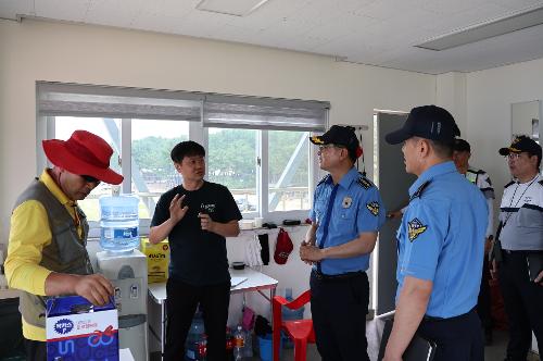 250731태안해양경찰서장, 연안해역 치안현장점검 사진1