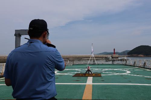 250808 중부지방해양경찰청장, 태안관내 성수기 치안 현장점검 사진6