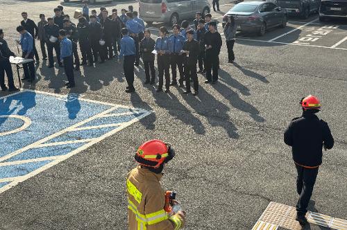 251023 태안해양경찰서 하반기 합동소방훈련 2