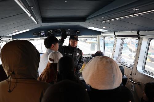 251203 한서대학교 해양경찰학과 대상 마검포파출소 견학 진행 6