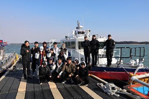 251203 한서대학교 해양경찰학과 대상 마검포파출소 견학 진행 1
