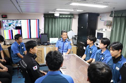 260828 태안해경-8해감대대, 지휘관 합동 해상순찰 실시 6