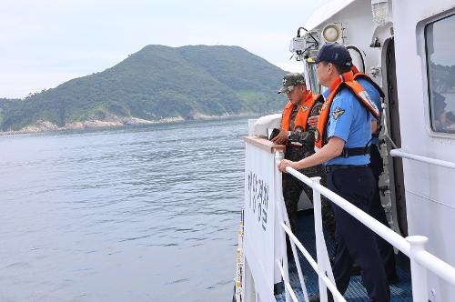 260828 태안해경-8해감대대, 지휘관 합동 해상순찰 실시 3