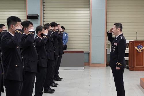 (230220)통영해경, 2023년 주요 보직자 인사 및 전입식 가져