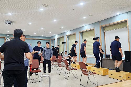 (250709)통영해경, 국민의 부름을 기다리는 우리들의 자세 사진1