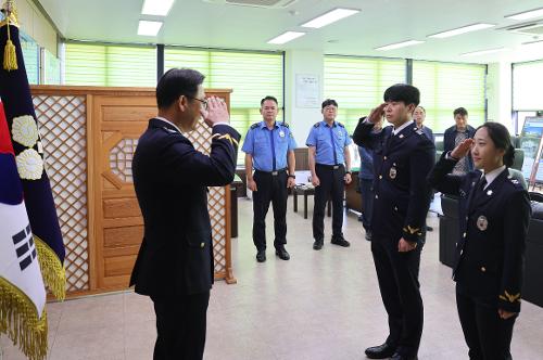 (9.29.)제251기 신임경찰관 전입신고식