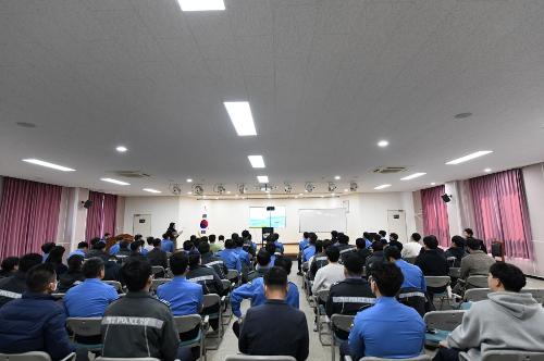 완도해경, 구조역량 강화를 위한 전문기관 초빙교육 개최 사진1