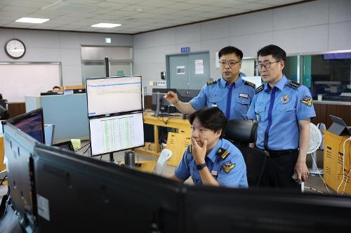 250728-여수해경서장, 태풍 내습 대비 취약지 현장점검 실시 사진1