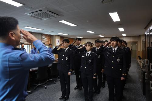 261019-신임경찰관 신규 임용식 개최 2